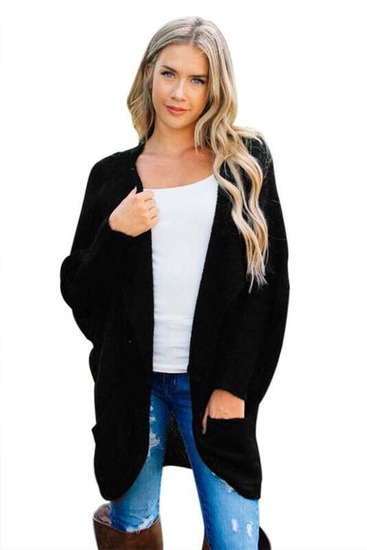 Black Batwing Sweater