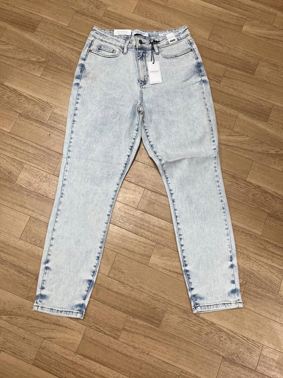 Bleached High Rise/Slim Fit - Judy Blue