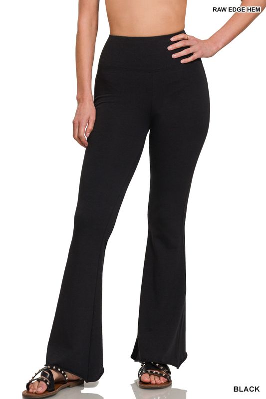 Black Flare Yoga Pants