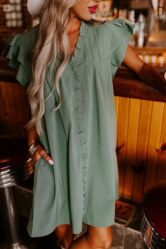 Light Sage Dress