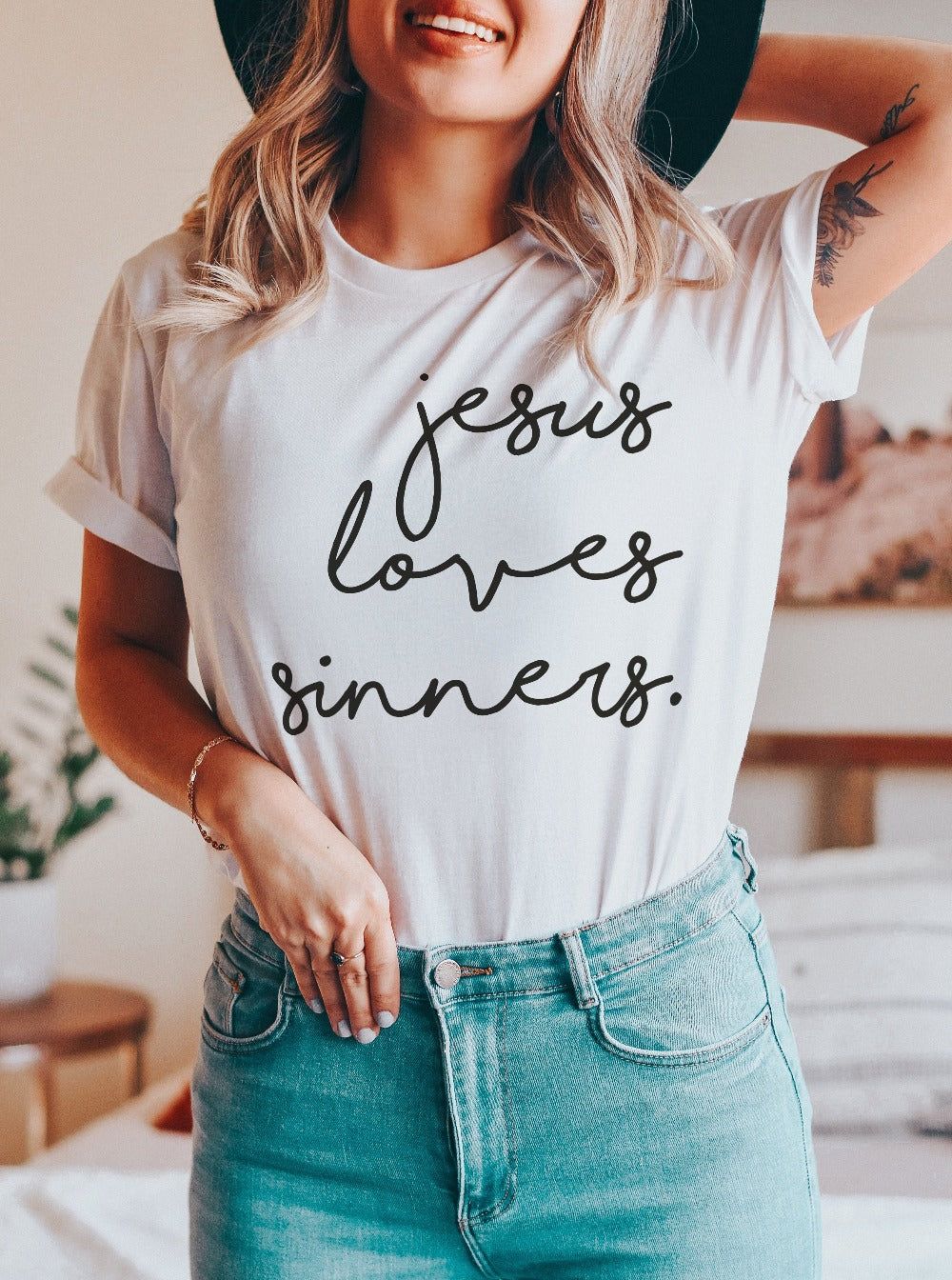 Jesus Loves Sinners Tee
