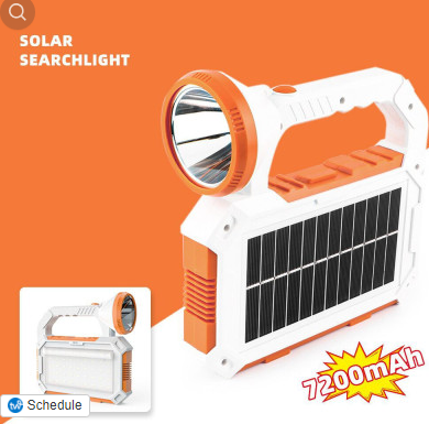 Solar Lantern Camping Multifunctional LED Searchlight