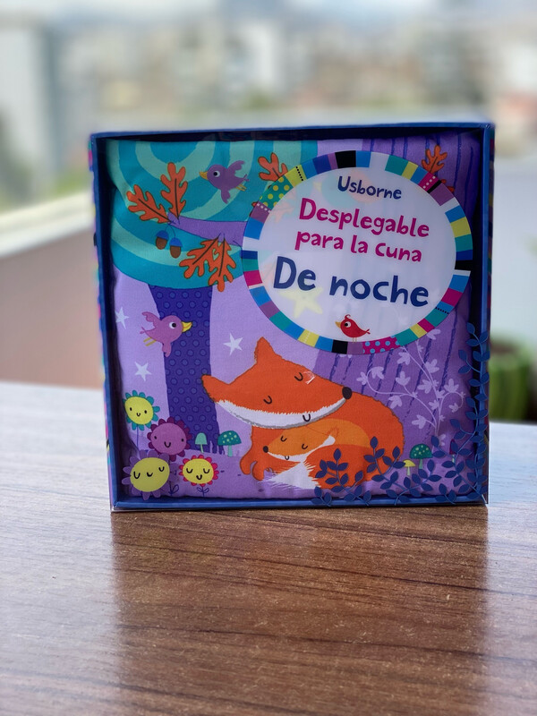 Desplegable para cuna de tela - De noche