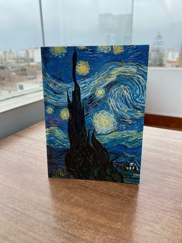 Cuaderno La noche estrellada de Van Gogh