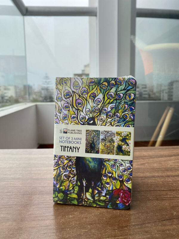 Tiffany Set de 3 Mini Cuadernos