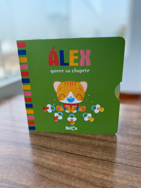 Alex quiere su chupete