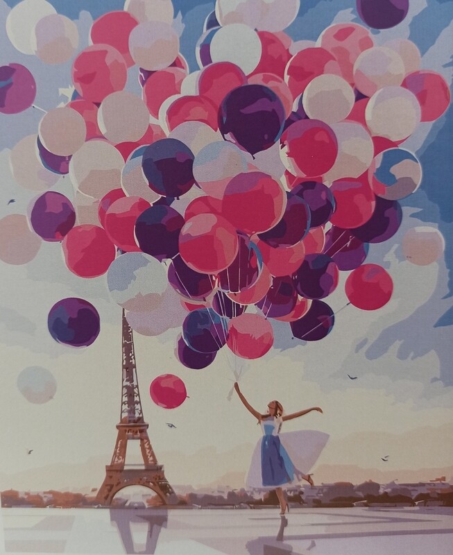 Pintura Óleo 40 x 50 - París