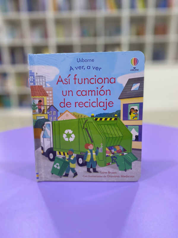 Así funciona el camión de reciclaje