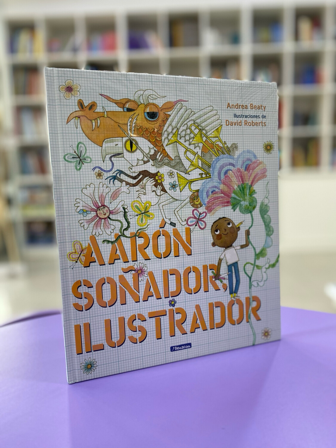 Aarón soñador ilustrador