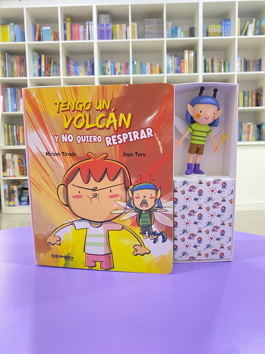 Pack: Tengo un volcán y no quiero respirar + muñeco