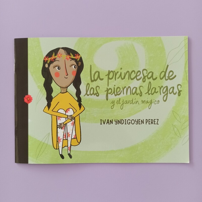 La princesa de las piernas largas y  jardín mágico