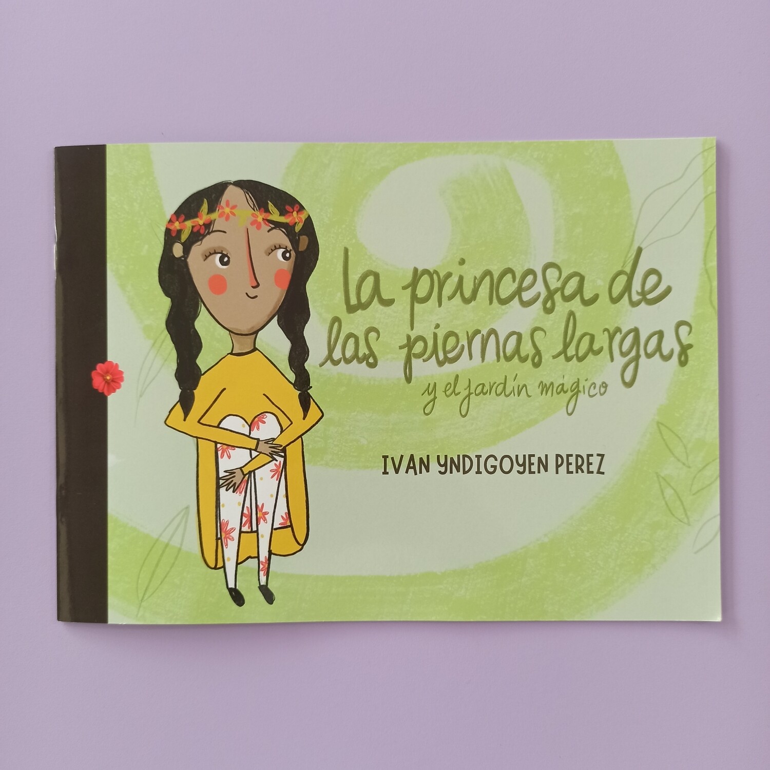 La princesa de las piernas largas y  jardín mágico