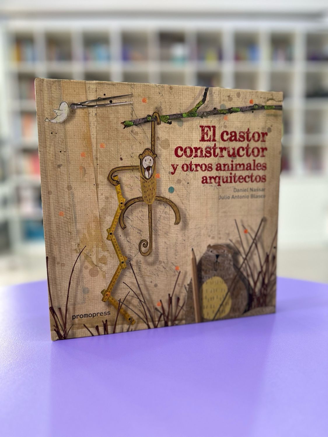 El castor constructor y otros animales arquitectos