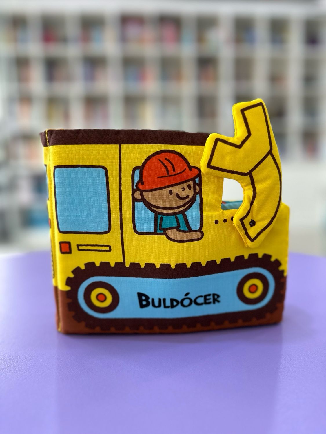 Buldócer - Libro de tela