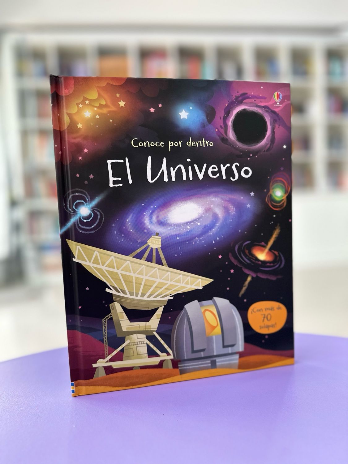 Conoce por dentro El universo con solapas