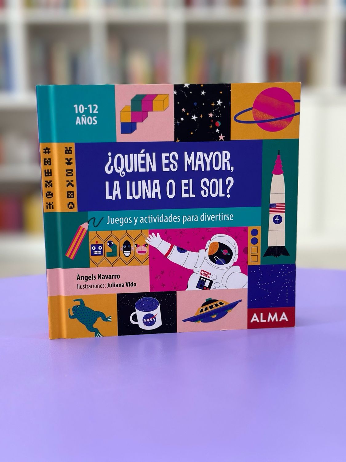 ¿Quien es mayor, la luna o el sol? 10 - 12 años