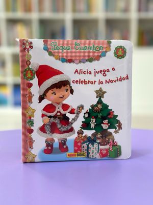 Alicia juega y celebra la Navidad