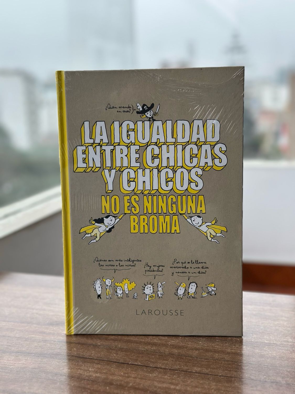 La igualdad entre chicas y chicos no es ninguna broma