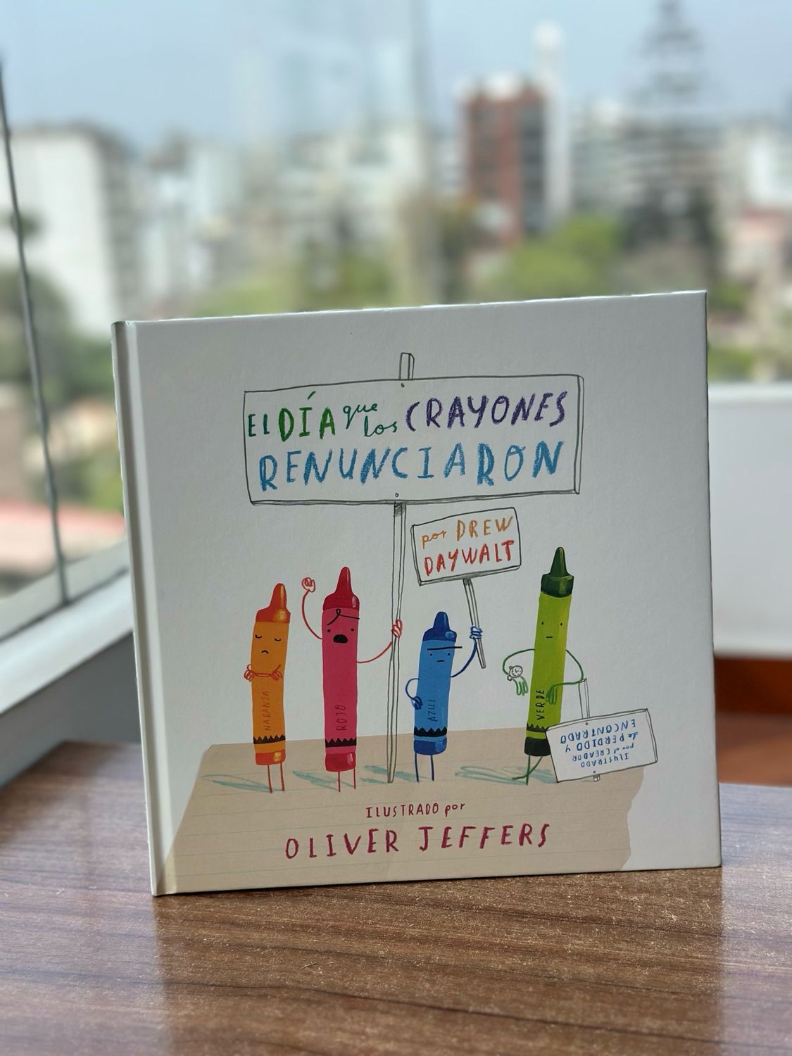 El día que los crayones renunciaron