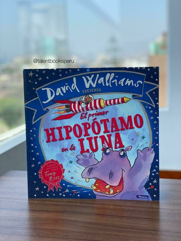 El primer hipopótamo en la luna