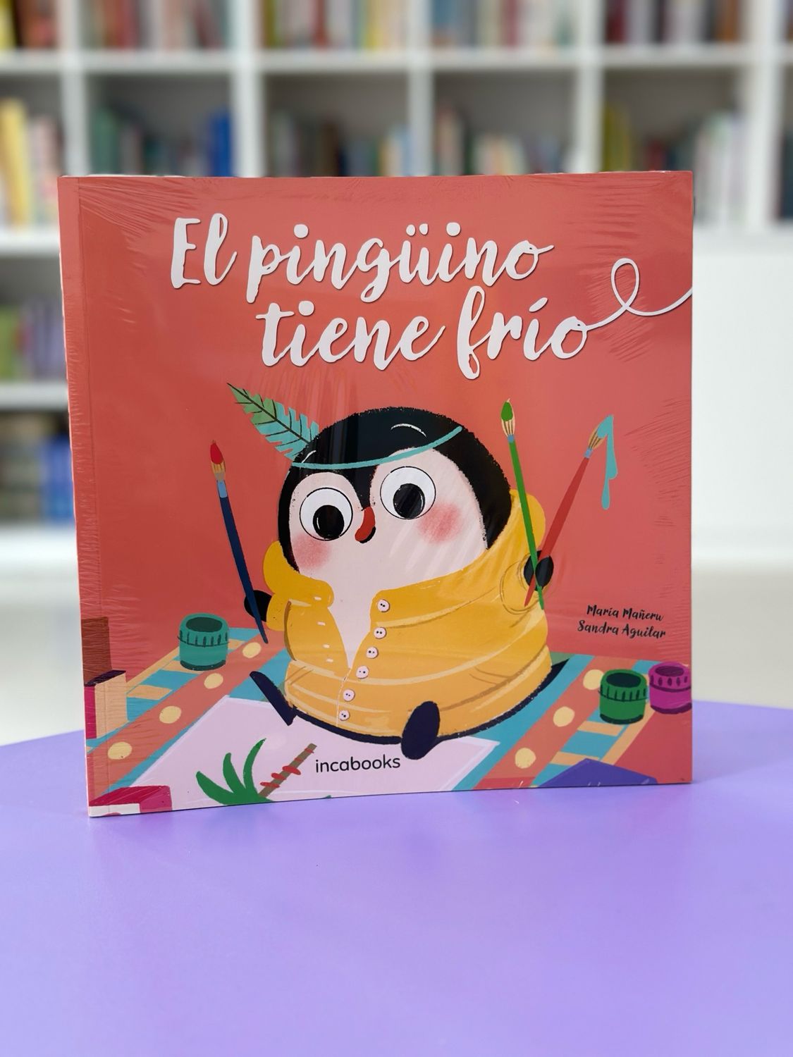 El pingüino tiene frio