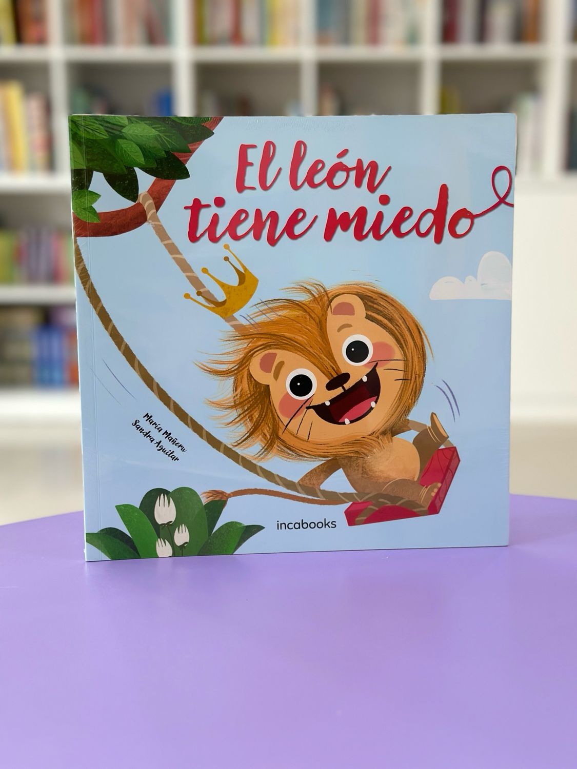 El león tiene miedo