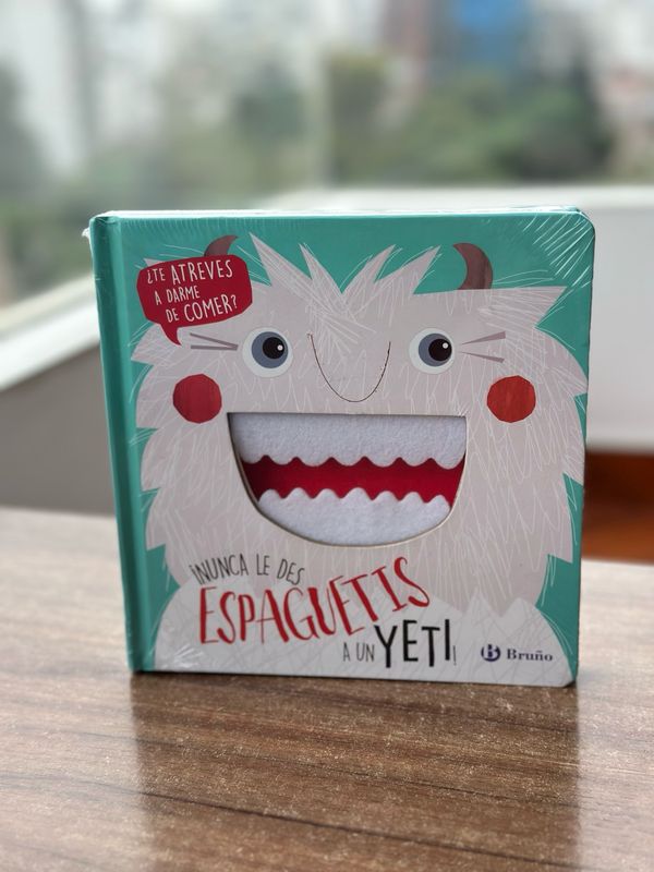 ¡Nunca le des espaguetis a un yeti!