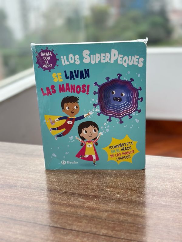 ¡Los SuperPeques se lavan las manos!