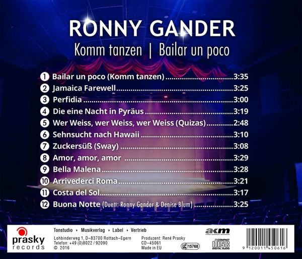 Komm tanzen - Bailar un poco
