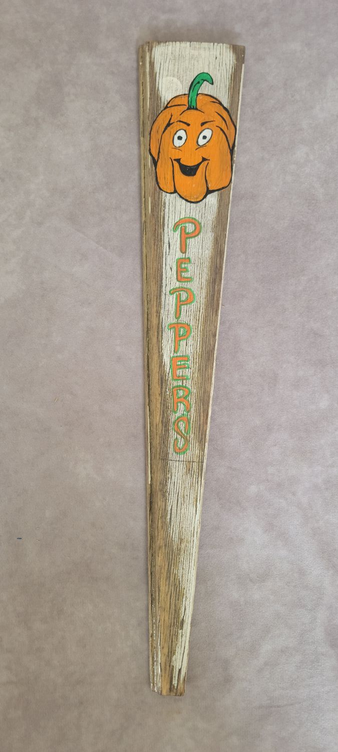 Pepper Garden Stake