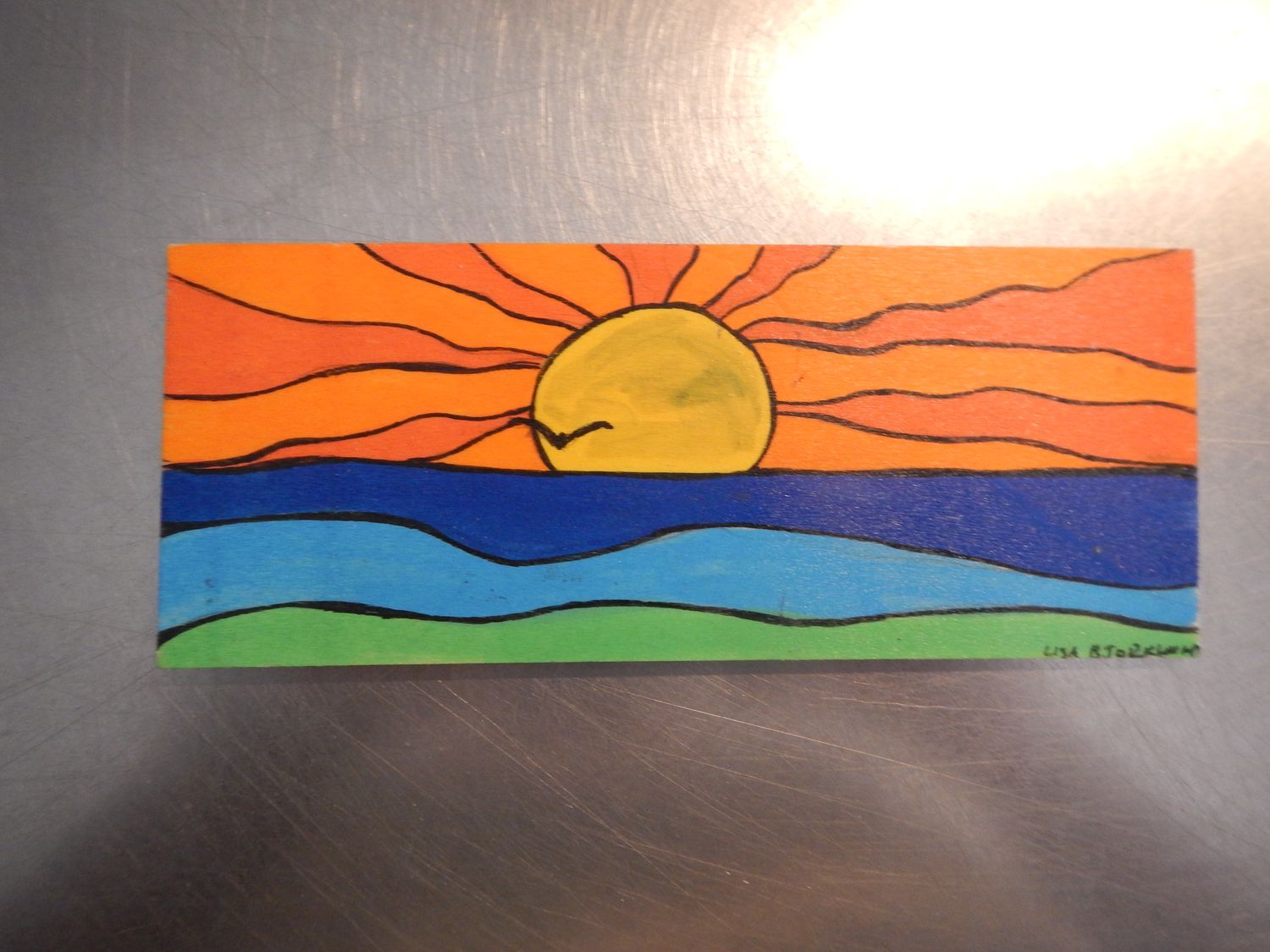 Sunset Magnet