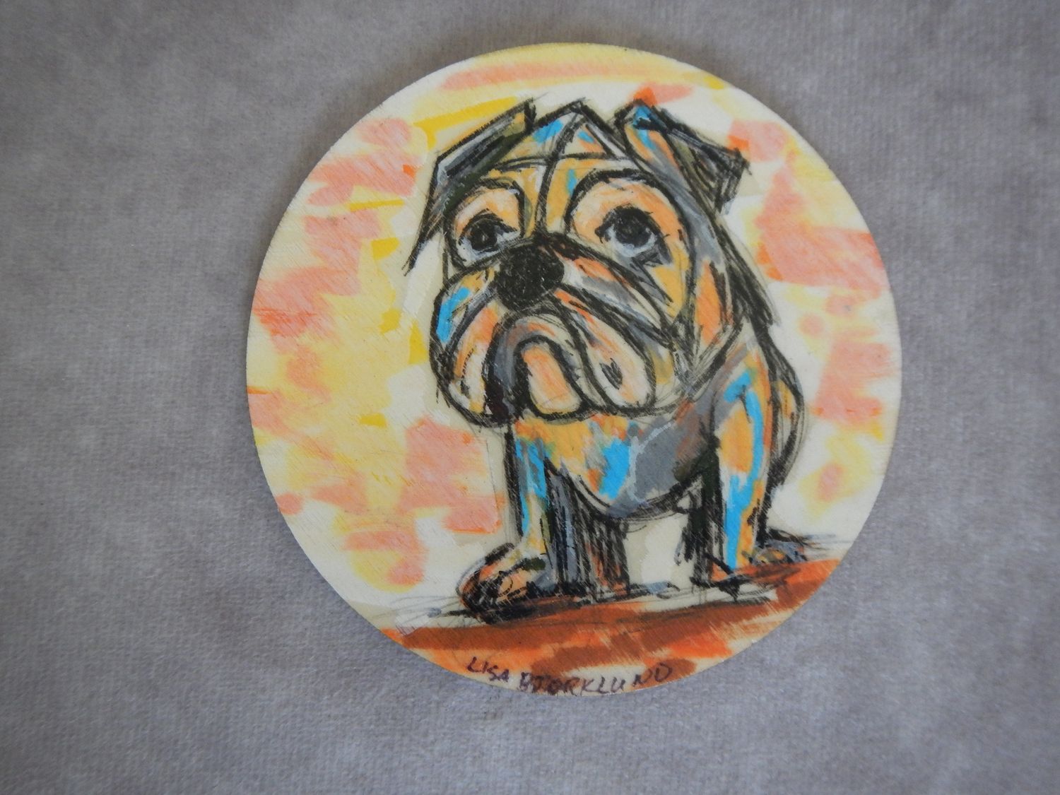 Bulldog Magnet