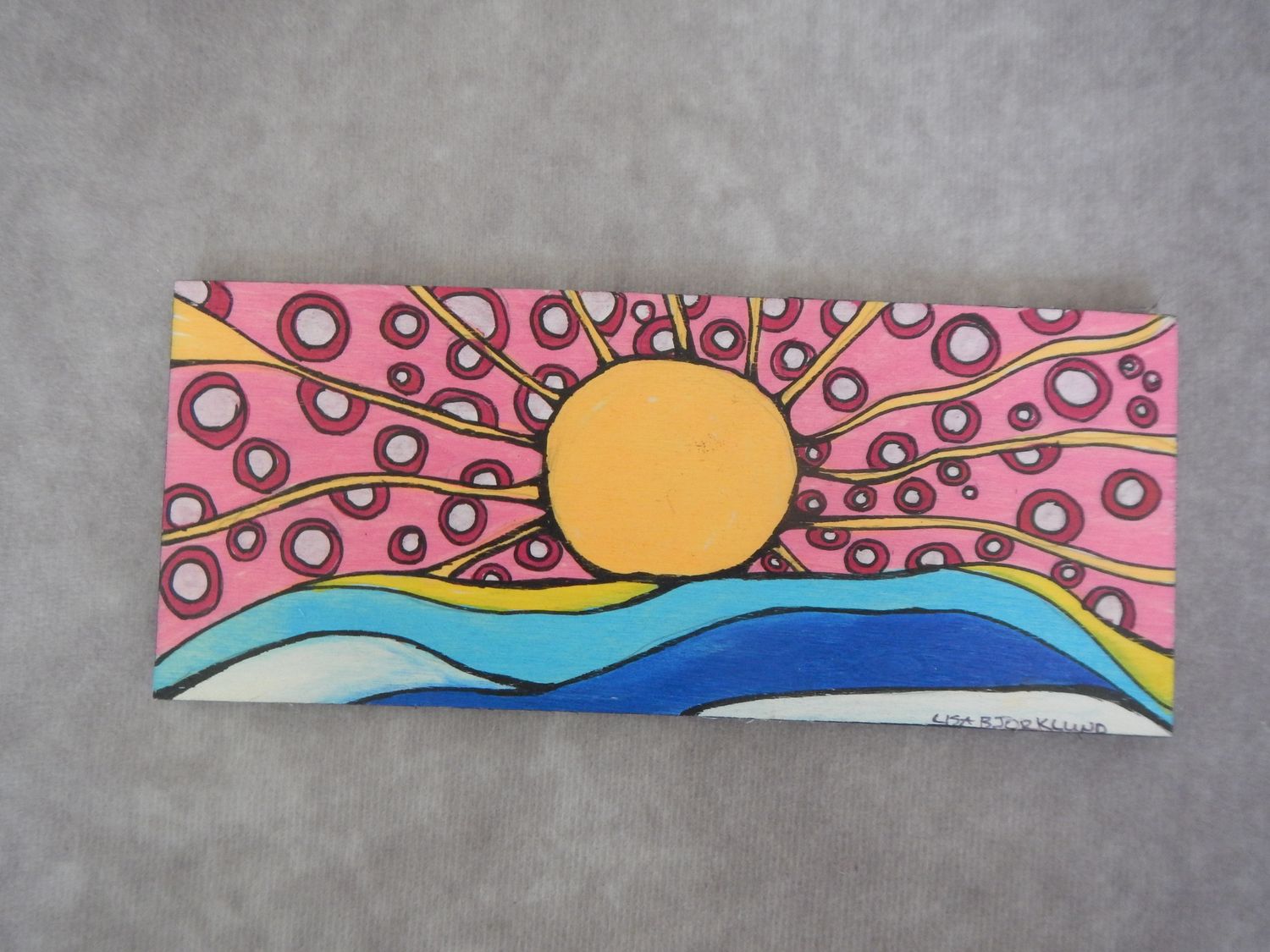 Sunset Magnet