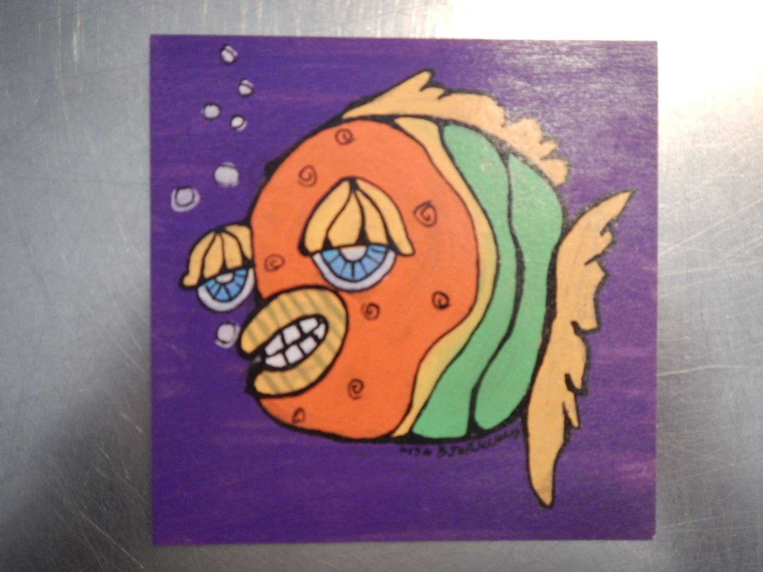Funky Fish Magnet