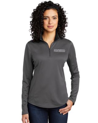 Ladies 1/4 Zip Wicking Pull-Over