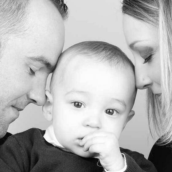 Séance Photo Bébé avec Parents