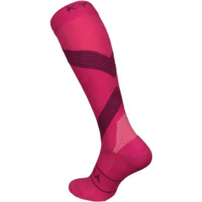 Infrared Compression Socks - Black & Pink