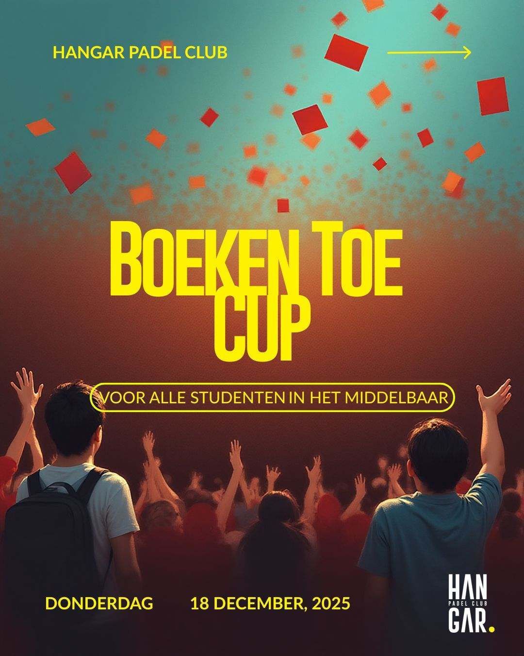 Boeken Toe Cup 18/12