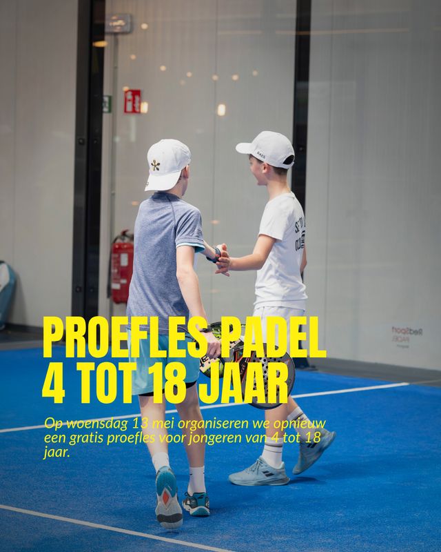 Proefles 4 - 18 jaar (woensdag 13 mei)