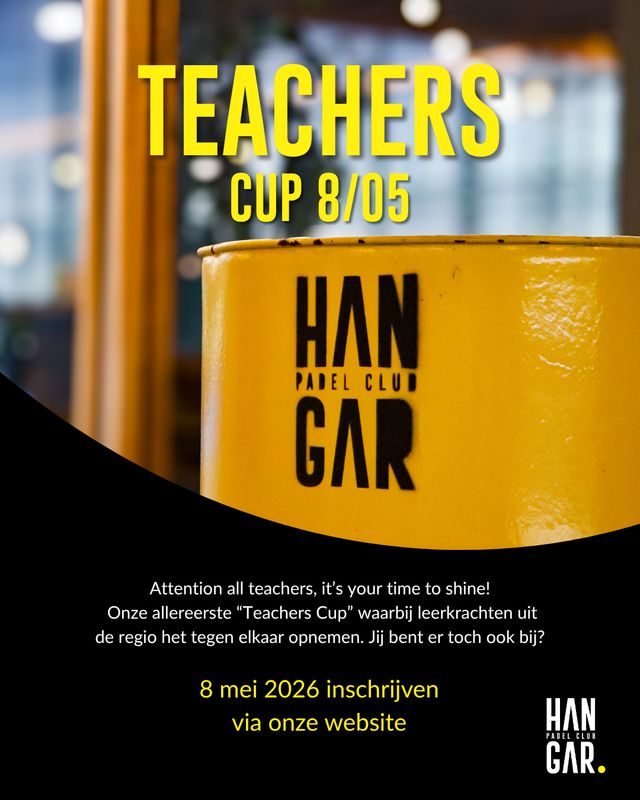 8/05 Teachers Cup: Open Tornooi