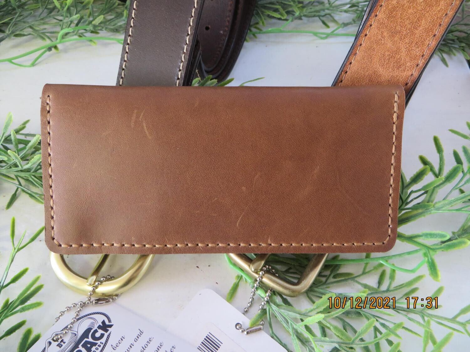 Leather Pouch Sandlewood