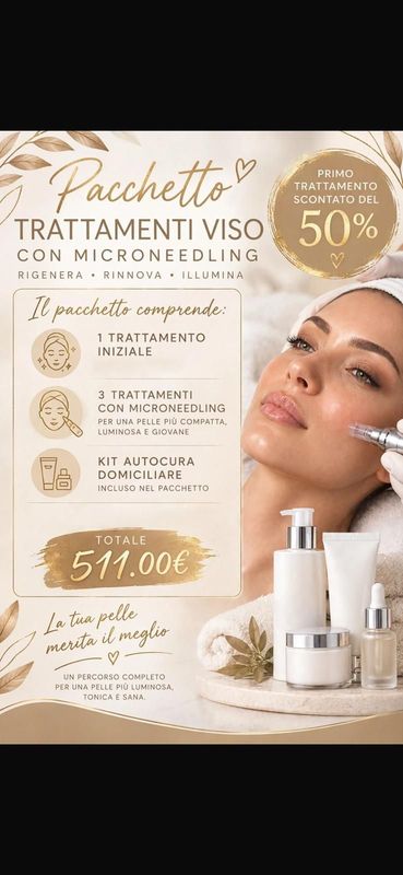 TRATTAMENTI VISO CON MICRONEEDLING TRATTAMENTI VISO CON MICRONEEDLING