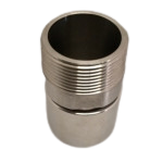 Male Swaged Adapter 3" Stainless Steel BSPT