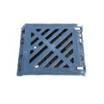 Composite Gully Grate and Frame 390 x 390mm Clear Opening - Lockable. Rated D400 (40 ton)