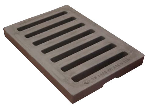 Lightweight Composite Replacement Gully Cover- 660 x 460mm Clear Opening. Rated D400
