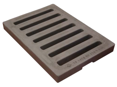 Lightweight Composite Replacement Gully Cover- 660 x 460mm Clear Opening. Rated B125