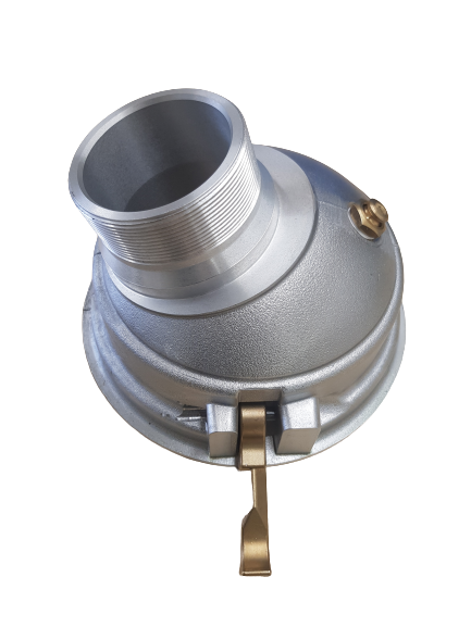 3" - Angle BSP Males Deep Throat / With Vacuum Breaker