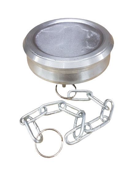 API HOSE PLUG with HEAVY DUTY CHAIN  - API Bottom Loading Adaptors (Discharge) / API Hose Plug with Heavy Duty Chain