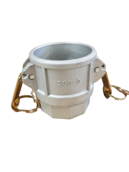 3" - Cam Arm Fittings with Locking Arms / Coupler Female Thread / Aluminium