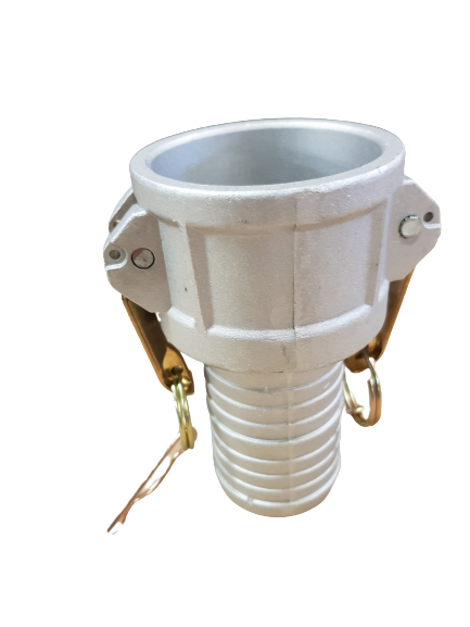 2 1/2" - Cam Arm Fittings with Locking Arms / Coupler Hosetail / Stainless Steel
